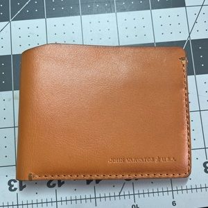 Jon Varvatos Mens Brown Wallet